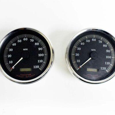 2 Harley Davidson Speedometers