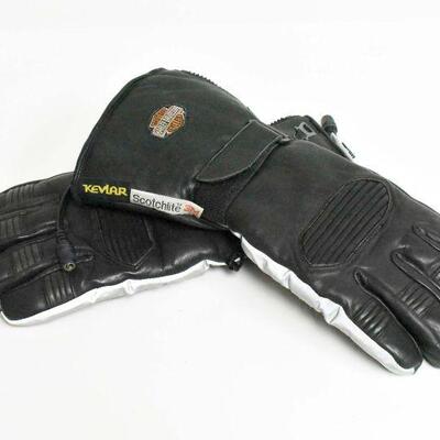 Harley Davidson Helspor Heated Gauntlet Gloves