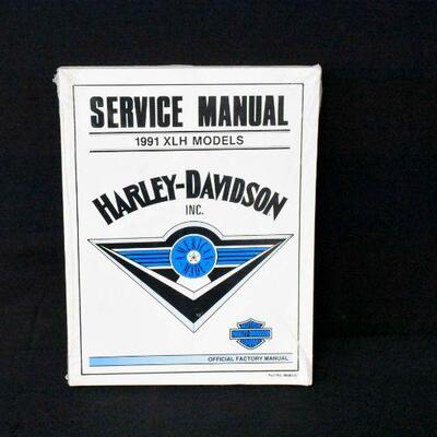 1991 XLH Harley Davidson Service Manual - New