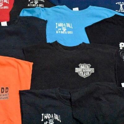 10 Various T-Shirts