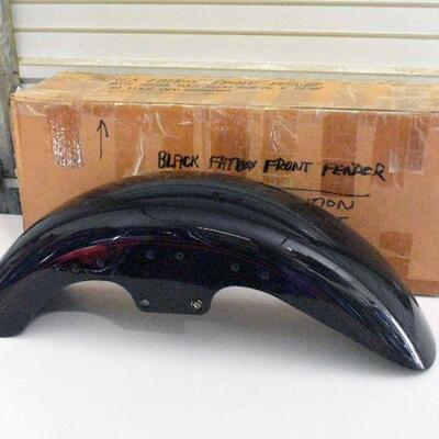 Black Fatboy Front Fender