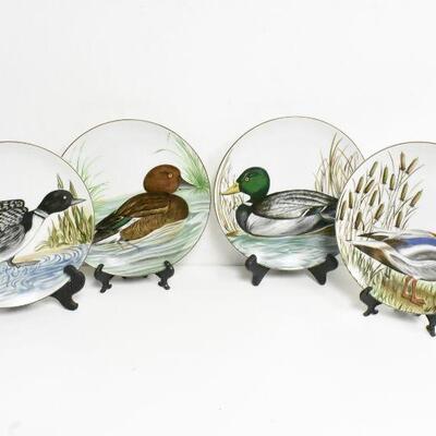 Set of 4 Collectable Plates by Nancie Goldstein