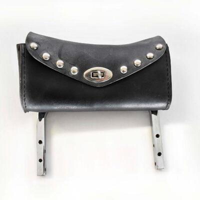 Harley Davidson Leather Tool Bag w/Backrest