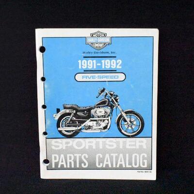 '91-'92 Harley Five Speed Sportster Parts Catalog
