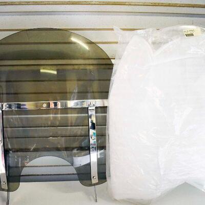 Motorcycle Windshields (1 Tinted / 1 Clear)