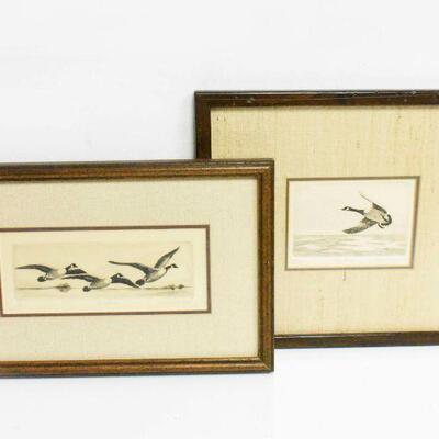 Framed Etchings - Dell Weller & Linda Lloyd