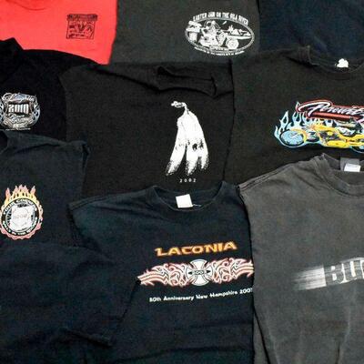 10 Various T-Shirts