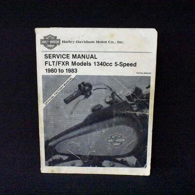 '80-'83 Harley Davidson FLT/FXR Service Manual
