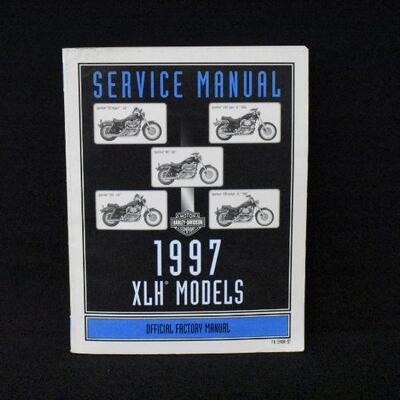 1997 Harley Davidson XLH Models Service Manual