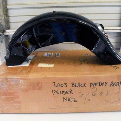 2003 Fatboy Black Rear Fender