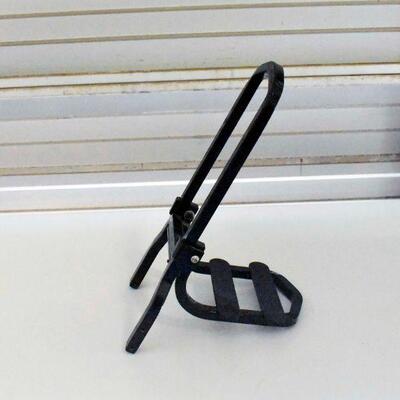 Black Luggage Rack / Back Rest