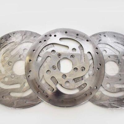 1 Left and 2 Right Brake Rotors