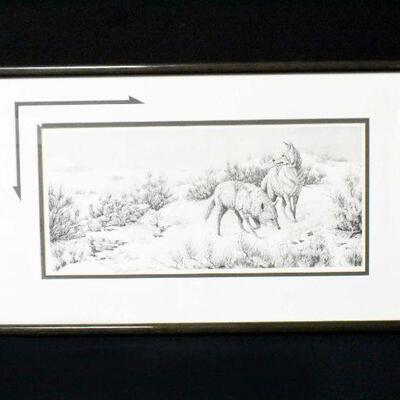 Lynn Langston 3/325 Framed Artwork