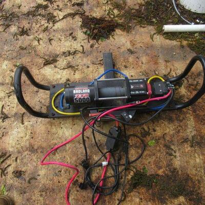 HFT BADLAND WINCH ZXR 5000 LB. UTV/POWERSPORT 12V WINCH