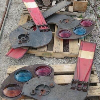 Cast iron vintage Semiphore