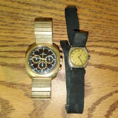 #2603 â€¢ Bucherer Men's Watch and Elgin Women's Watch Not Authenticated
