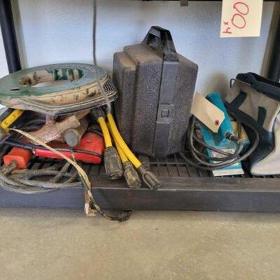 #3602 â€¢ Steel Fish Tape, Hand Held Planer, And Tools:: Steel Fish Tape, Hand Held Planer, And Tools 