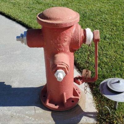 #1062 â€¢ Fire Hydrant: : Measures Approx: 22