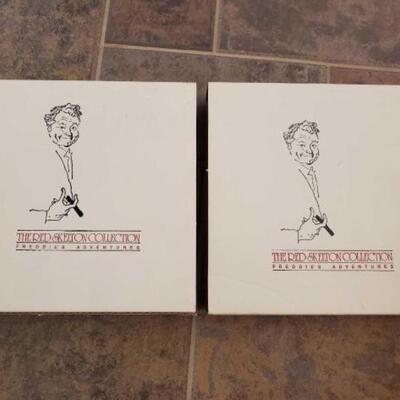 #1358 â€¢ 2 Red Skelton Decorative Plates Includes "Freddie the Torchbearer" and "Captain Freddie".