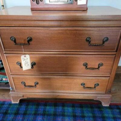 #2410 • Dresser Also Includes Linens, Candles, Tealights, And More Measures Approx 37