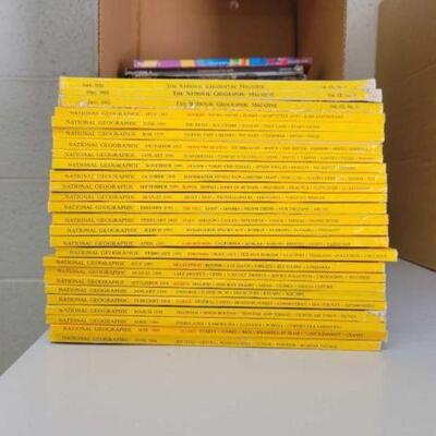 #3572 â€¢ National Geographic Magazines: April, 1952â€February, 1996 Nonconsecutive