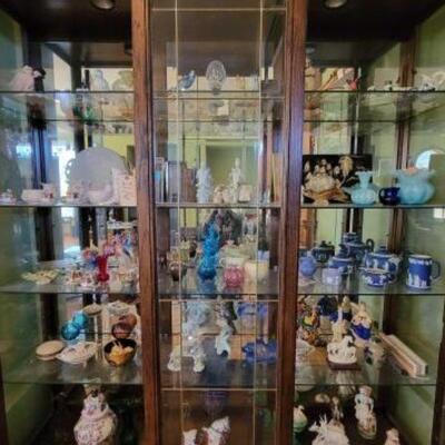 2116	

Figurines, Dishes, Vases, And More
Does Not Include Cabinet