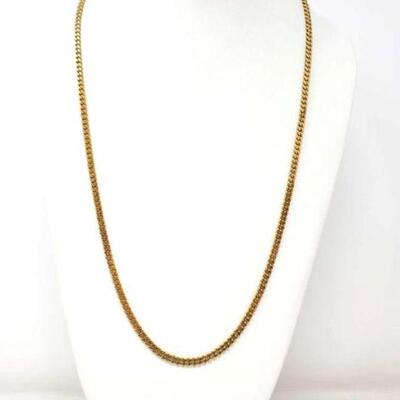 2004	  14k Gold Small Miami Cuban Link Chain, 47.9g Weighs Approx: 47.9g