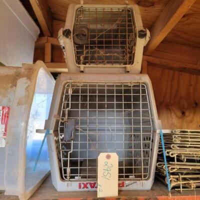  • Two Pet Crates