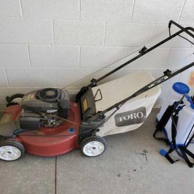 #3616 â€¢ Toro 149cc Lawn Mower. 