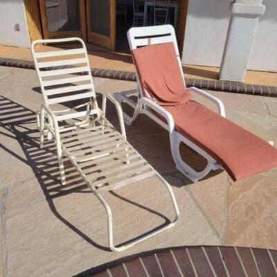 #2940 • Two Pool Chairs 