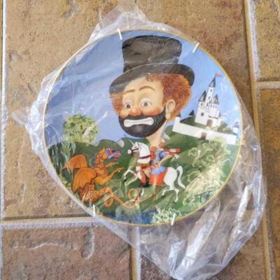 #1364 â€¢ Red Skelton "Sir Freddie" Decorative Plate