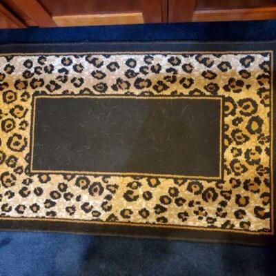 #1582 • Cheetah Print Rug