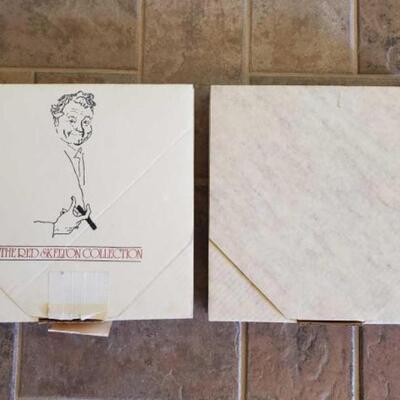 #1362 â€¢ 2 Red Skelton "Seventy Years Young" Decorative Plates 