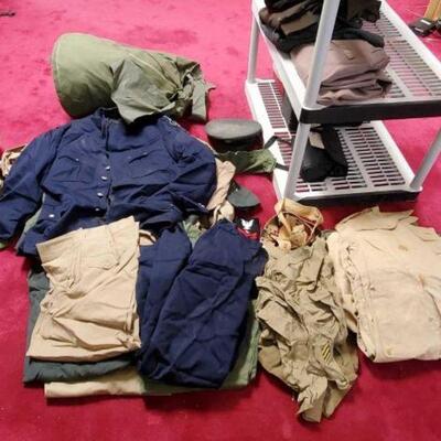 #2864 • Vintage Military Clothes 