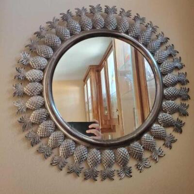 #2230 â€¢ Pinapple Mirror 