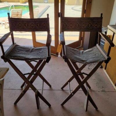 #2908 â€¢ Two Folding Chairs 