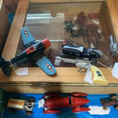 Great selection of antique and vintage toys