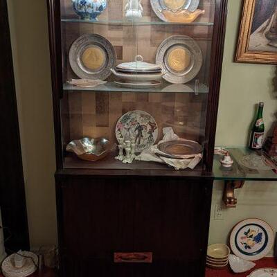 Mid Century Danish Modern John Widdicomb Hutch