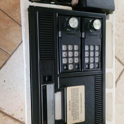 This is an old Coleco gaming station. It has 6 or so games with it