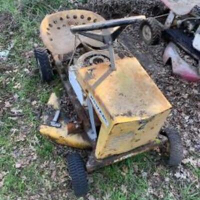 Vintage Racing Lawnmower