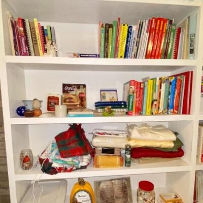 More cookbooks, tablecloths 