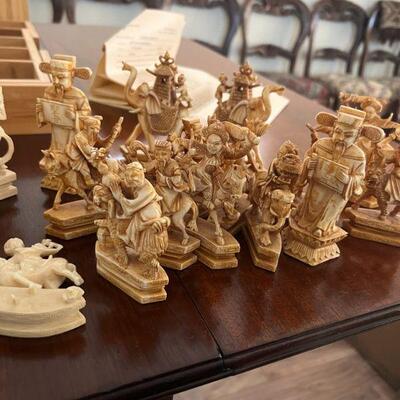 Ivory Chess Set