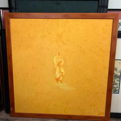 Monk Painting