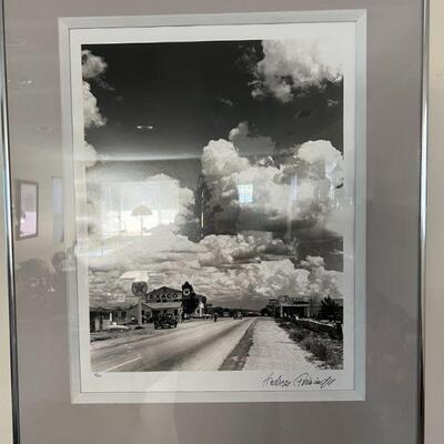 Numbered print of Route 66