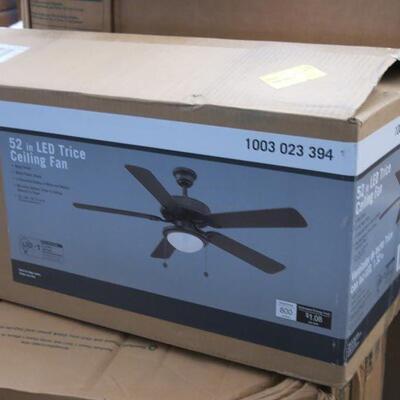New In The Box Ceiling Fans