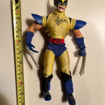 One-of-a-Kind Stan Lee Signed Wolverine Action Figure
