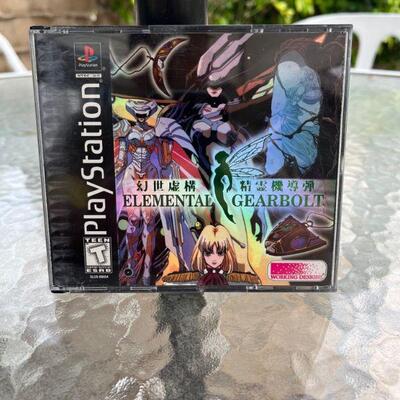 Elemental Gearbolt Sony PlayStation 1 PS1 Complete CIB Manual