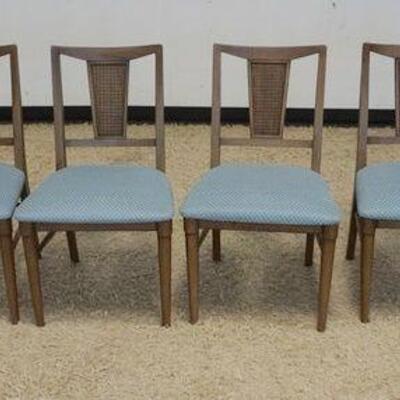 1183	6 UPHOLSTERED SEAT DINING CHAIRS, 2 ARM, 4 SIDES
