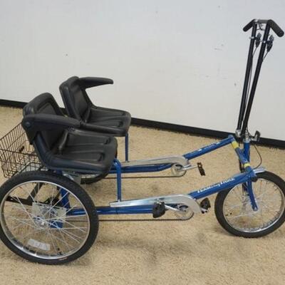 1154	BICYLE BUILT FOR 2 WORKSMAN CYCLES TEAM, DUAL TRIKE, LIKE NEW, PERFECT FOR SHORE HOUSE
