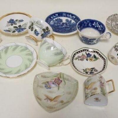 1233	7 CUP & SAUCERS SETS, INCLUDES AYNSLEY, ROYAL DOULTON, SPODE, ETC
